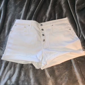 NWOT J. Crew Chalk 4” Jean Shorts, Size 31